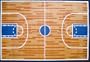 LA Rug Basketball Court 39-by-58-Inch Nylon Rug