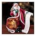 Norman Rockwell Checking It Twice Collectible Santa Figurine
