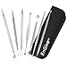 Blackhead Extractors, EnGive Delicate Stainless Steel Blackhead Blemish Remover & Acne Pimple Pin Kits (7PCs)