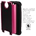 HTC Desire 510 Case, AERO ARMOR Protective Case for HTC Desire 510 - Hot Pink