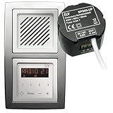 Mini Stereo RDS-Radiomodul Unterputz RDS100UP, Komplettbausatz inkl. 5V-Schaltnetzteil SPS05UP, Bausatz