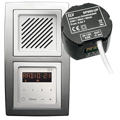 Mini Stereo RDS-Radiomodul Unterputz RDS100UP, Komplettbausatz inkl. 5V-Schaltnetzteil SPS05UP, Bausatz