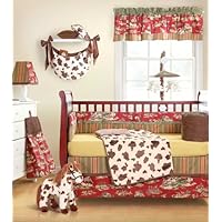 Buck-A-Roo 4 Piece Baby Crib Bedding Set by Bananafish