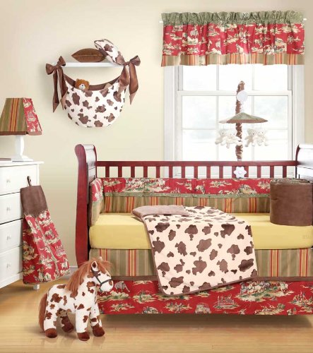 Buck-A-Roo 4 Piece Baby Crib Bedding Set by Bananafish