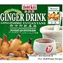 Gold Kili All Natural Instant Ginger Caffeine Free Herbal Tea Drink with Honey (20 Sachets) - 12.6 Oz