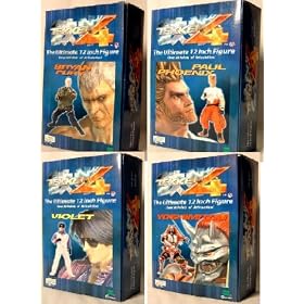 Tekken 4 Series 2 12" Figure Set Of 4