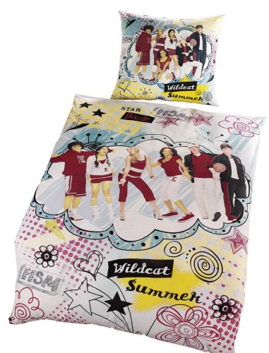 Disney G 15 600 WD20 100 Renforce Bettw&auml;sche Disney\'s High School Musical 135 x 200 cm Be Preisvergleich