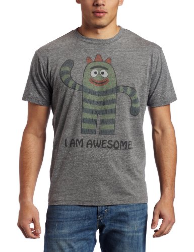 JUNK FOOD CLOTHING Men's Brobee I Am Awesome T-Shirt
