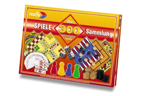 Noris-Spiele Noris 611-2598 - Die gro&szlig;e Spielesammlung mit 300 Spielm&ouml;glichkeiten