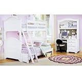 Cottage Snow White Bunk Bed Bedroom Set by Vaughan-Bassett