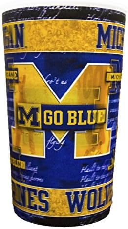 NCAA Michigan Wolverines 22oz 3D Holographic Cup 2 Pack
