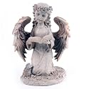 Stone Effect Garden Angel Reading Bible