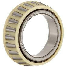 Timken JL26749F Tapered Roller Bearing, Single Cone, Standard Tolerance, Straight Bore, Steel, Inch, 1.2598" ID, 0.5910" Width