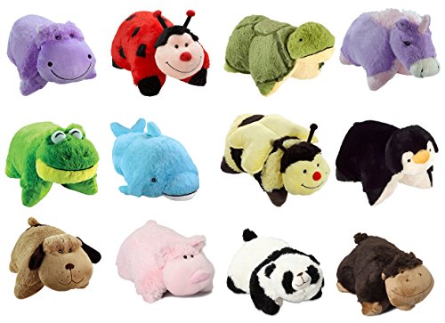 Pillow Pets Pee Wees Plush Stuffed Animal Toy Penguin Panda