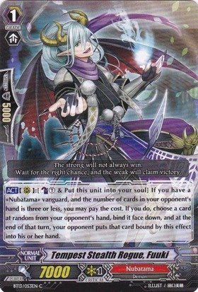 Cardfight!! Vanguard TCG - Tempest Stealth Rogue, Fuuki (BT13/053EN) - Catastrophic Outbreak