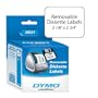 DYMO LabelWriter Media Label, 3-1/2" Diskette, Removable, White, 2-1/8" x 2-3/4", 400 per pack