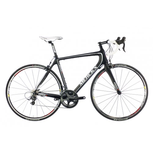 Eddy Merckx EMX-1 Ultegra 2/10 black/white/carbon (2012) (Frame size: 45 cm)