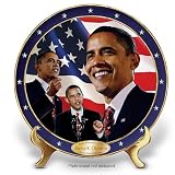 Yes We Can Barack Obama Commemorative Collector Plate by The Bradford Exchange