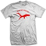 SAVE THE WHALES animal rights peta green ocean WR SHIRT