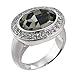 Oliver Weber Ring Journey rhod. black diamond S