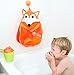 Toy Organizer Bag and a Rinse Cup in 3 Lovely Variations.the Best Practical Bathtime Gift Set for Your Child. Purple/pink. Orange/green. Blue/pink (orange)