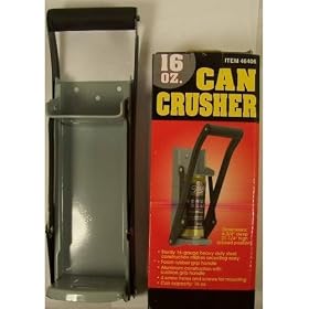 Buy ABC Products- 16 Oz Steel Structured ~ Aluminum Can Crusher (Cushion Handle)*