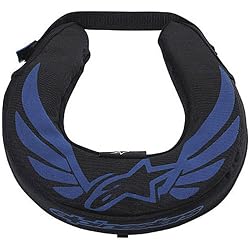 Alpinestars Neck Roll Adult Neck Brace Motocross Motorcycle Body Armor - Black/Blue