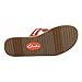 Clarks Flo Cherrymore Open Toe Canvas Thong Sandal