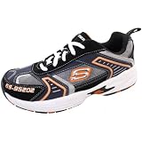 Skechers Boys Good Sports Mirth Navy Orange Cross Training Shoes