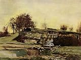 Gustave Courbet (The quarry of Optevoz) Art Poster Print - 11x17