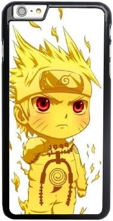 Chibi Naruto Bijuu Mode Phone Cover Case for apple iPhone 6/6S plus (5.5 inch) Black Hard Plastic Ultra Slim Case MCTAG290702