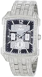Bulova Men's 96C108 Crystal Striking Visual Design Watch
