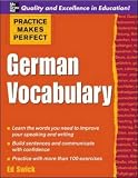Practice Makes Perfect : German Vocabulary image