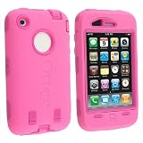 Pink Otterbox Defender Series Case for the Apple iPhone 3, Apple iPhone 3G and Apple iPhone 3GS (PINK)