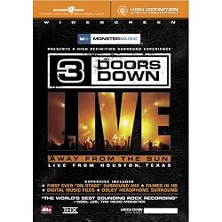 Monster Music 3 Doors Down "Live, Away From The Sun" Video SuperDisc
