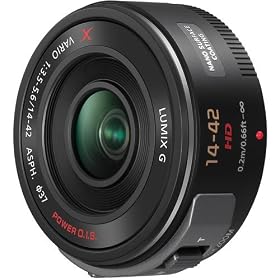 Panasonic Lumix G X Vario PZ 14-42mm F3.5-5.6 Lens for Panasonic Lumix G-Series Digital Cameras by Panasonic