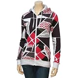 Lost Aurora White Juniors Full Zip Hoodie