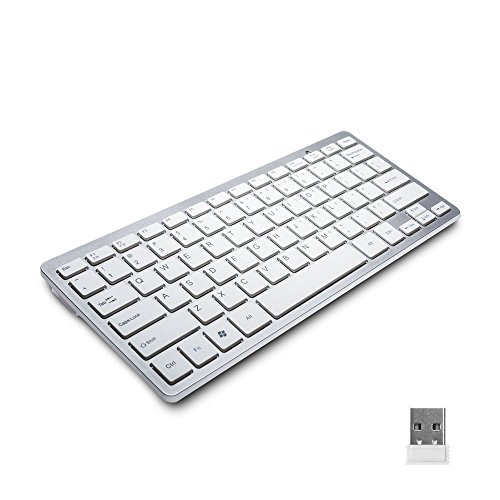 Top 5 Best wireless keyboard silver for sale 2016 BOOMSbeat