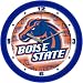 Boise State Broncos NCAA Dimension Wall Clock