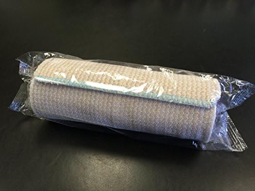 X-Ten® Honeycomb®, Knitted Elastic bandage NS LF w/ DBL Velcro® closure, scalloped edges and enhanced breathability 6" x 210" (stretched), pack of 48