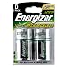 Rechargeable D Battery 2500mah Pk Of 2