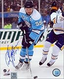Sergei Gonchar Pittsburgh Autographed/Hand Signed Winter Classic 8X10 Photo