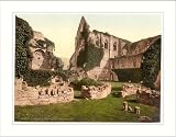 Abbey from the guest house Tintern England, c. 1890s, (L) Library Image