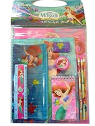 Disney Princess Little Mermaid Stationery set : 11 pcs Value pack