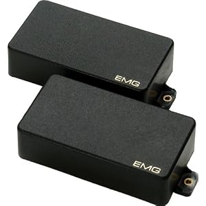EMG Zakk Wylde Humbucking Active Pickup Set, Black
