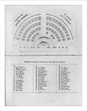 Historic Print (S): [Seating chart for the U.S. Senate, 31st Congress, 1st Session, 1850]