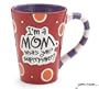 I'm A Mom, What's Your Super Power?" 12oz Coffee Mug Great Gift for Mother