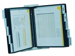 Durable Instaview Desktop Reference System with Black Border Panels (DBL5612-01)