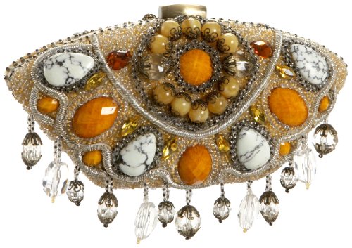 Mary Frances Accessories Limoncello Clutch