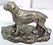 Bronze Finish Rottweiler Dog Statue Rotty Figure